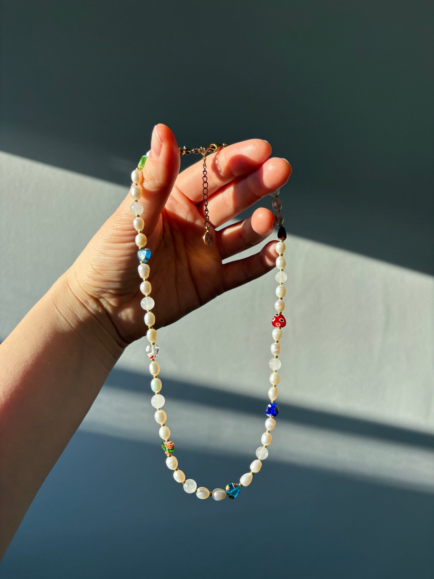 Perlenkette "Millefiori"