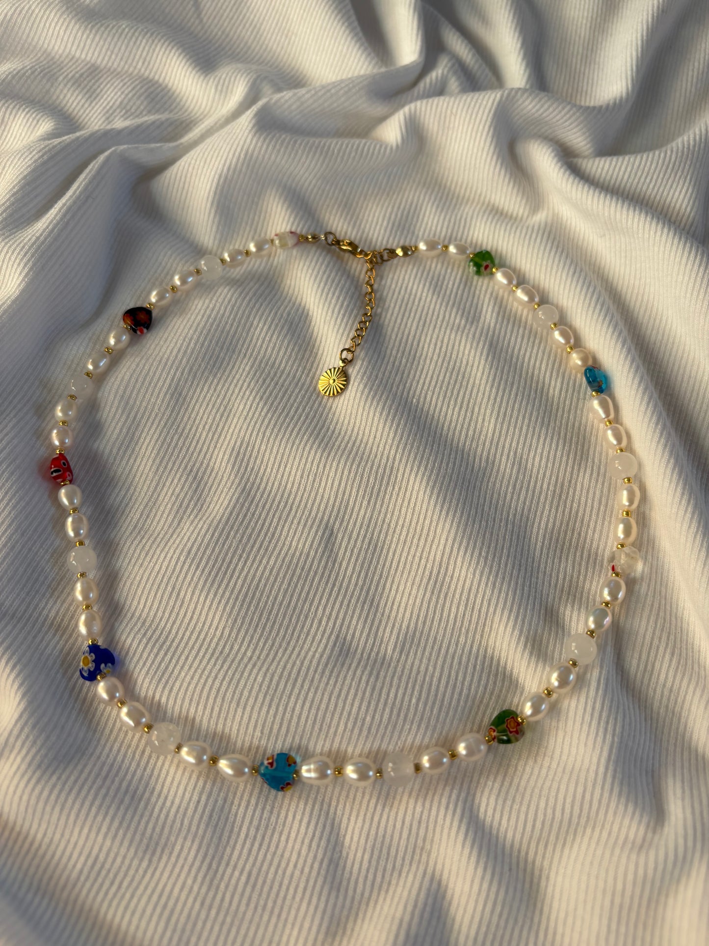 Perlenkette "Millefiori"